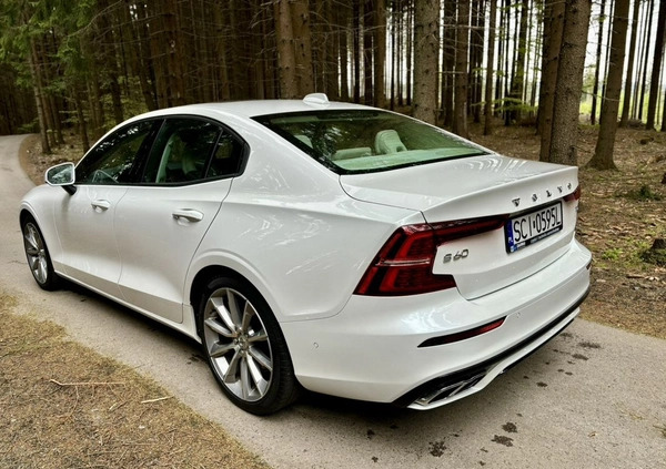 Volvo S60 cena 114500 przebieg: 46000, rok produkcji 2019 z Wisła małe 254